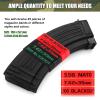 45 Pack Magazine Marking Band 5.56, 300 Blackout, 7.62 x 39 mm Magazine Bands for Accessories, 3 Colors view 3