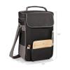 PICNIC TIME NCAA Michigan State Spartans Duet Wine and Cheese Tote, Insulated Wine Carrier Bag with Cheese Board, (Black with Gray Accents) view 4