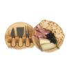 PICNIC TIME NFL Washington Commanders Brie Cheese Board and Knife Set - Charcuterie Board Set - Wood Cutting Board view 3