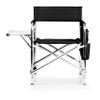 PICNIC TIME NCAA Pittsburgh Panthers Sports Chair with Side Table, Beach Chair, Camp Chair for Adults, (Black) view 4