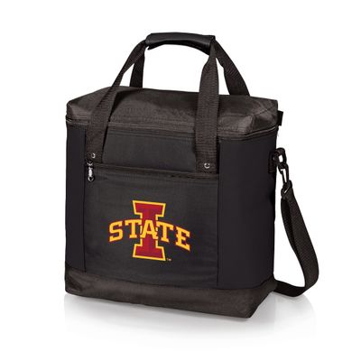 Picnic TIME NCAA Iowa State Cyclones Montero Tote Cooler Bag, Soft Cooler Bag, Picnic Tote, (Black)