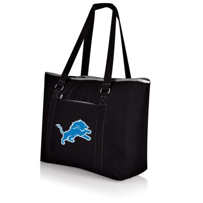 Picnic TIME NFL Detroit Lions Tahoe XL Tote Cooler Bag, Soft Cooler Bag, Picnic Cooler, (Black)