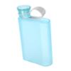DOITOOL 1pc Leakproof Sports Water Bottle Portable Plastic Kettle for Fitness Outdoor Activities and Travel Flat Design Frosted Texture Easy to Carry view 1