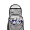 Picnic TIME NFL Denver Broncos PTX Backpack Cooler, Soft Cooler Backpack, Insulated Lunch Bag, (Black with Gray Accents) view 3
