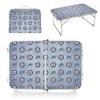 PICNIC TIME NHL Winnipeg Jets Concert Mini Portable Table, Small Folding Table, Mini Picnic Table, (Charcoal Wood Grain) view 4
