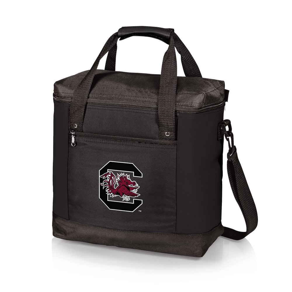Picnic TIME NCAA South Carolina Gamecocks Montero Tote Cooler Bag, Soft Cooler Bag, Picnic Tote, (Black)