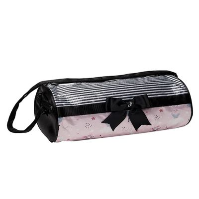 Danshuz Ballerina Dreams Print Bow Roll Bag