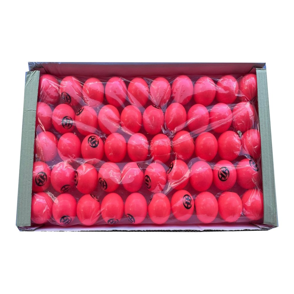 HAGAN H-1 Street Hockey Balls (x50 Case Pack) (Pink (Cool Weather/35-55 Degrees))