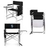 PICNIC TIME NHL Seattle Kraken Sports Chair with Side Table, Beach Chair, Camp Chair for Adults, (Black) view 1
