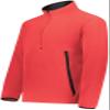 Augusta Sportswear Youth Chill Fleece 2.0 1/2 Zip Pullover Scarlet S view 1