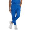 Landau Proflex Tailored Fit Stretch 7-Pkt Jogger Scrub Pants for Men 2100PRV Royal SXL view 1