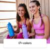 Takeya Actives Water Bottle with Straw Lid - Durable & Easy-Care Water Bottle with Stainless Steel Insulation - BPA-Free Lid with Carry Handle & Straw - Dishwasher-Safe - 40 oz, Blush view 2
