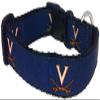 College Dog Collar (Extra Small, Virginia) view 1