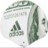 Adidas Benjamins Lip Protector Mouth Guard Football, All Sports, One Size Fits All, Wear with or Without Braces, Includes Tether view 1