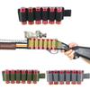 ACEXIER 4PCS 6 Round Shell Holder Tactical Shotgun Buttstock 12/20GA Cartridge Shell Case Bag Military Elastic Ammo Bullet Carrier Holster(4 Color Included) view 2