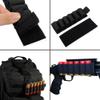 ACEXIER 4PCS 6 Round Shell Holder Tactical Shotgun Buttstock 12/20GA Cartridge Shell Case Bag Military Elastic Ammo Bullet Carrier Holster(4 Color Included) view 3