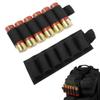 ACEXIER 4PCS 6 Round Shell Holder Tactical Shotgun Buttstock 12/20GA Cartridge Shell Case Bag Military Elastic Ammo Bullet Carrier Holster(4 Color Included) view 4