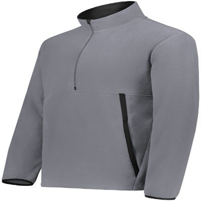 Augusta Sportswear Youth Chill Fleece 2.0 1/2 Zip Pullover Graphite M