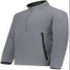 Augusta Sportswear Youth Chill Fleece 2.0 1/2 Zip Pullover Graphite M view 1