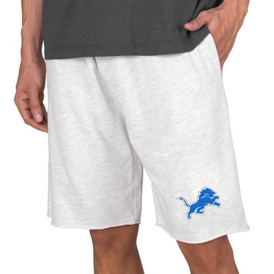 Concepts Sport Men's Oatmeal Detroit Lions Mainstream Terry Shorts