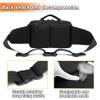 ACEXIER Tactical Men Waist Bag Outdoor Sports Chest Pack Waterproof Shoulder Belt Bag E.DC Crossbody Bags for Hunting Camping Hiking view 4