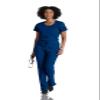 BARCO One BOT142 Women's Uplift Scrub Top Indigo (Navy) XL view 4