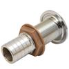 Boat Thru Hull Fitting THMB1.00X1.125C | Chrome Bronze 1 1/8 Inch view 2