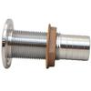 Boat Thru Hull Fitting THMB1.00X1.125C | Chrome Bronze 1 1/8 Inch view 3