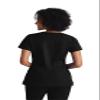 BARCO One BOT142 Women's Uplift Scrub Top Black XL view 2