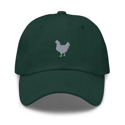 Leghorn Chicken hat, Embroidered dad hat, Leghorn mom hat, Leghorn dad hat, Leghorn Gifts for Leghorn Lovers.