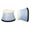 Equestroom Frosted Lilac Overreach Fur Horse Bell Boots - Durable and Long-Lasting Protection, Heavy-Duty, Shock-Absorbing Full view 1