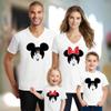 Natural Underwear Family Matching T-Shirts #4 Ears Castle Couple Shirts Magic Kingdom Family Vacation Trip Women Men Youth Kids Cotton T Shirts White 6 Months Boy Infant view 3