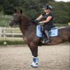 Equestroom Baby Blue Overreach Fur Horse Bell Boots - Durable and Long-Lasting Protection, Heavy-Duty, Shock-Absorbing Pony view 4
