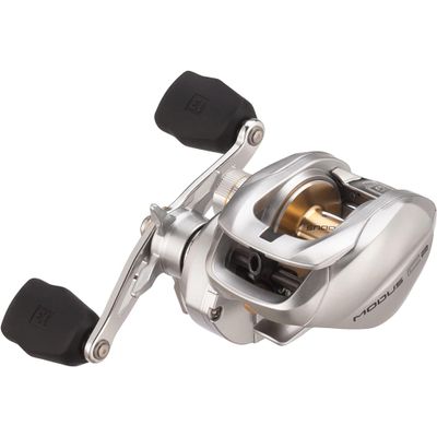 13 FISHING - Modus C2 Baitcast Reel - 8.1:1 Gear Ratio - Left Hand Retrieve (Fresh) - MODC2-8.1-LH, Silver