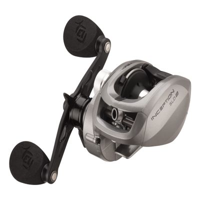 13 FISHING - Inception Slide Baitcast Reel - 8.1:1 Gear Ratio - Right Hand Retrieve (Fresh+Salt) - INSLD2-8.1-RH Gray