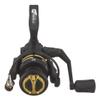 13 Fishing - Source R Spinning Reel - 5.2:1 Gear Ratio - 1.0 Size (Fresh) - SORR-5.2-1.0-CP, Black/Gold view 3