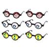 BESPORTBLE Horror Glasses - 6Pcs Eyeball Glasses for Halloween Party Decorations Scary Props for Kids and Adults Fun view 1