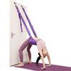 Yoga Fitness Stretching Strap with Cushion, Adjustable Leg Stretcher Back Bend Assist Trainer Improve Leg Waist Back Flexibility Home Gym Equipment for Pilates Ballet Split Gymnastics Rehab (Purple) view 1