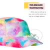 Baby Sun Hat Toddler Bucket Hat Summer Kids Beach Hats UPF 50+ Outdoor Adjustable Wide Brim Hat for Boy Girl,Rainbow 2-5 Years view 4