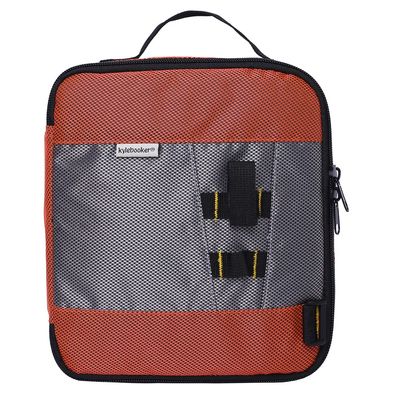 Kylebooker Soft Plastic Bait Storage Binders Organizer Saltwater Fishing Lure Leader Wallet Tackle Binder BagOrange
