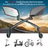 BriskMore Handlebar Bike Mirror, Scratch Resistant Glass Lens, Ajustable And Rotatable Safe Rearview Bicycle Mirror for Left Side BT-016L view 2