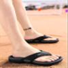 DSLED Massage Flip Flops for Men & Women, with Arch Support Summer Breathable Beach Shoes, Acupressure Sandals Massage Slippers, Relief Plantar Fasciitis Heel Arch Arthritis Pain, Black view 3