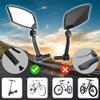 BriskMore Handlebar Bike Mirror - HD Blast-Resistant, Adjustable Rotatable Rearview Mirror for Left Side Bicycle view 2
