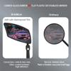 BriskMore Handlebar Bike Mirror - HD Blast-Resistant, Adjustable Rotatable Rearview Mirror for Left Side Bicycle view 4