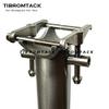 Birdy Bicycle Seat Post of Titanium 34.9mm Balance Seat Pillar for Folding Bike Lightweight 550mm Length and Extended 580mm Suitable for Regular Saddles 7*7 and 7*9mm (580, Titanium Silver Color) view 2