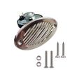 12V Hidden Flush Mount Marine Boat Horn with Mounting Screws All parts Use 316 Stainless Steel 5190512 view 1