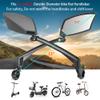 Bike Mirror for Handlebar Bikes BriskMore Bicycle Mirror for Scooter E-bike, Scratch Resistant Glass Lens, Ajustable And Rotatable Safe Rearview Bicycle Mirror Only for Right Side BT-016R view 2