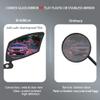 Bike Mirror for Handlebar Bikes BriskMore Bicycle Mirror for Scooter E-bike, Scratch Resistant Glass Lens, Ajustable And Rotatable Safe Rearview Bicycle Mirror Only for Right Side BT-016R view 4