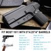 1911 Holster, Fits Most 1911 Models with 5" 4.25" 4" Barrels, IWB Concealed Carry Holster for Colt 1911 / Elite Force 1911 / Kimber 1911 / Rock Island Armory 1911 / Springfield 1911 & More view 2