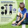 Soccer Football shin Guards with Low-Profile Flexible Super Protection,Great for Boy,Girl,Youth, Junior view 2